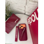RHODE Raspberry Jelly – бордовий чохол з блиском для iPhone 17 Pro max